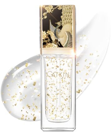 CATKIN Primer Makeup, Prebase de Maquillaje, Fórmula Hidratante y Suavizante, Textura Ligero, con Ácido Hialurónico, Efecto Minimizador de Poros, para Pieles Secas