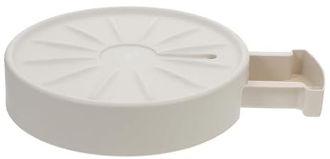 BESPORTBLE Bandeja Redonda para Macetas con Ruedas Bandeja con Recogedor De Agua Plataforma Móvil para Plantas De Interior Decoración De Hogar con Ruedas Ocultas