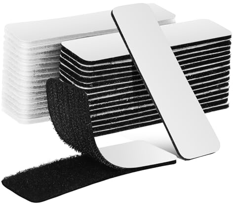 UTHCLO 48piezas Cinta De Autoadhesiva Tiras Para Colgar Cuadros Resistentes Cintas De Adhesivo Hogar Para Decoración y Organización