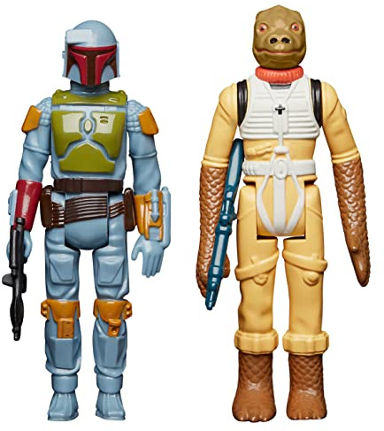 Star Wars Retro Collection Bounty Hunters 2-Pack Boba Fett & Bossk Toys 3.75-Inch-Scale The Empire Strikes Back