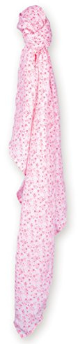 Bemini by Baby Boum 573LIZIE47TT Muslin Swaddle Pucktuch LIZIE darling 120x120 cm ,rosa