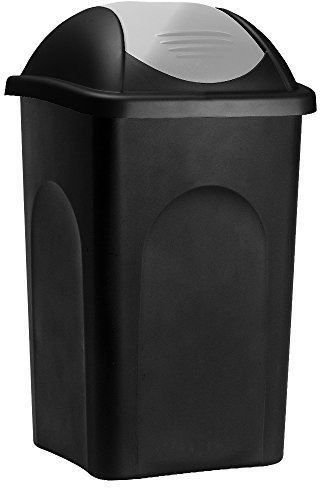 Stefanplast® Mülleimer mit Schwingdeckel, 60 Liter