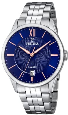 Festina Armbanduhr Date Acero Clasico