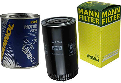 Original MANN Ölfilter W 950/4 + SCT Motor Flush Motorspülung