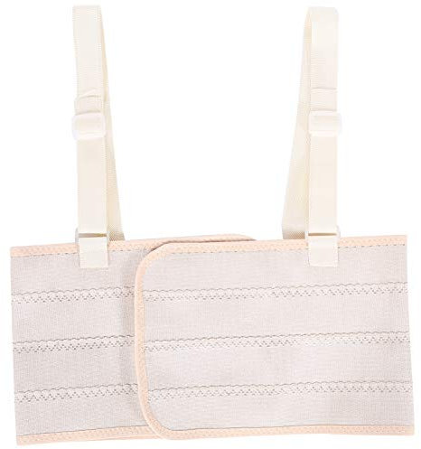 Nunafey Attelle Thoracique, Ceinture de Protection Lombaire Super élastique, Reliure de Poitrine de stabilité, pour la Fixation postopératoire de la Poitrine de traumatisme Thoracique(M)