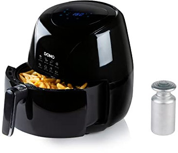 Freidora de aire caliente digital XXL de 5,5 litros, freír sin aceite, 2000 W