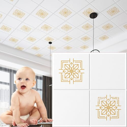 HAILMGAY Anti-Kollision-Wandpaneele Tapete, Wandverkleidung Steinoptik, 3D Paneele Wand, Wandverkleidung Aussen Für Küche, Schlafzimmer, Steinwand Selbstklebend Platten Aus PE-Schaum,15pcs