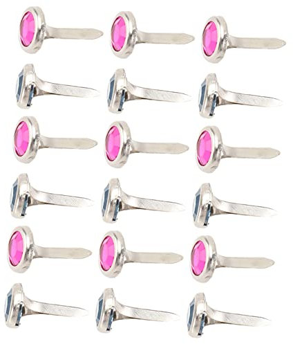 Operitacx Craft Brads Befestigungselemente 100 Stück Metall-Scrapbooking-brads Mini-brads für Projekte Stempel- und Papierhandwerk