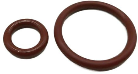 O-Ring aus braunem Fluorkautschuk, 1.5mm x 17mm x 20mm Hochtemperatur- und korrosionsbeständiger Dichtungsring