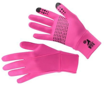 L'Estel Skates - Wifa - Wifa Skating Grepp Handskar - Wifa Stretching/Gripphandskar (Fuchsia, L)