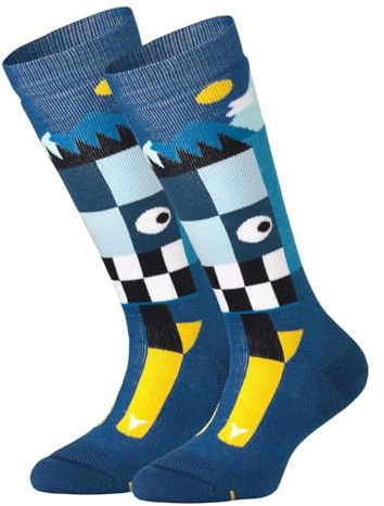 ATOMIC JUNIOR SKI SOCK, Ocean, 31-34