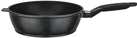 GSW 457286 TITANIUM GRANIT Bratpfanne FerroTherm - 28cm, Schwarz