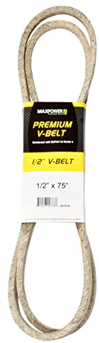 MAXPOWER | Courroies 347518, renforcé au kevlar, 1/2'' x 75'' - 4L750 - longueur extérieure L(a) 1900 mm