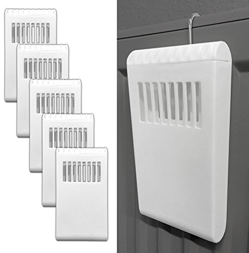 5er Set Luftbefeuchter Heizung inkl. Haken Raumbefeuchter Wasserverdunster