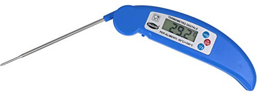 Termometro Digitale per Alimenti con Sonda 11 cm – Lettura Rapida in 5s – Misura da -50°C a +300°C – Per Carne, Cioccolato, Latte, Frittura – Cucina e Pasticceria