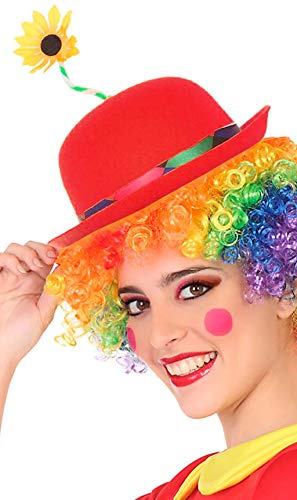 ATOSA sombrero payaso rojo mujer adulto