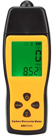 Jadeshay CO Gas Tester,Carbon Monoxide Detector Handheld 1000PPM Carbon Monoxide Meter High Precision CO Gas Monitor Detector Gauge Digital Display CO Leak Detector Analyzer with Sound and Light Alarm