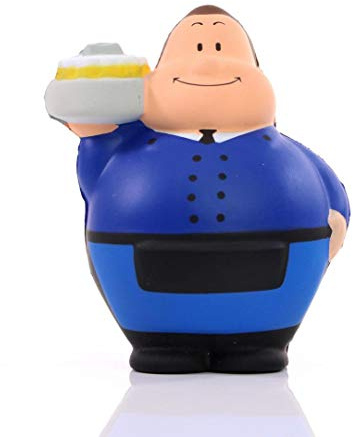 SQUEEZIES® Herr Bert® Köbes Bert - Knautschfigur zum Stressabbau - Stressball Anti-Stress Beschäftigung Stressbewältigung - Geschenk Arbeit Kollegen Mitarbeiter Kunden Freunde
