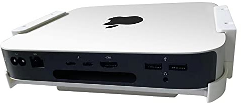 Hosanwell Mac mini Halterung Wandhalterung Untertisch Halterung - VESA Halterung für Mac mini M1, Mehrere Installations Methoden