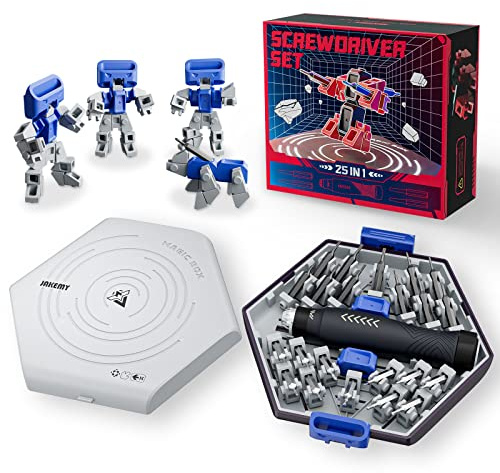 JAKEMY Schraubendreher Set Feinmechanik DIY Feinmechaniker Werkzeug Torx Magnetische Bit Präzisions schraubendreher Set für Reparatur Handy, Laptop, Macbook, PC, Uhr, Tablet, Brille, PS4, Kamera
