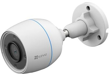 EZVIZ C3TN 1080P Camera Surveillance WiFi Exterieure, Camera Exterieur WiFi 2.4Ghz avec 30m Vision Nocturne, IP67 étanche, Détection de Mouvement, Camera de Surveillance Compatible avec Alexa H.265