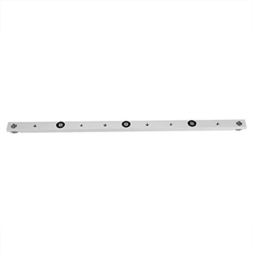 Tissting Gehrungsschiene aus Aluminiumlegierung, Präzisions-Messstab für Tischkreissägen 300/450 mm, Robuste Holzbearbeitungsschiene für Bau von Vorrichtungen