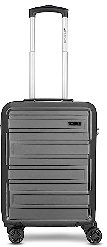 Worldpack Kabinen-Koffer für Damen und Herren | Kleiner Cabin-Trolley 38 x 22 x 55 cm aus hochwertigem, stoßfestem ABS Material | Doppelrolle & Teleskopgriff| New York 2.0 Serie
