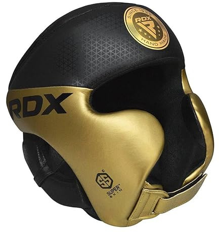 RDX Head Guard Mark Pro Training Tri Lira 1 Golden-S