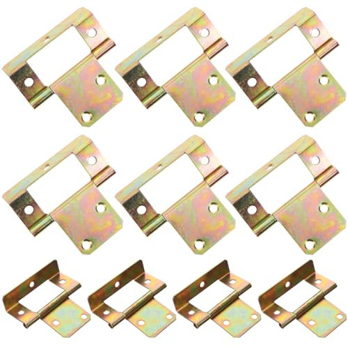 Veemoon 10pièces Charnières Non Mortaises Pour De Placard Accessoire De Mobilier Élégant Et