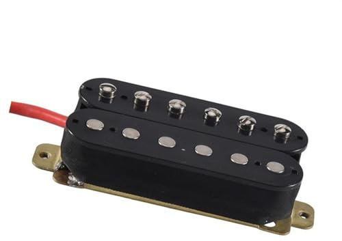 Keramik E-Gitarre Humbucker Pickups Bridge Alnico V Pickup Schwarz