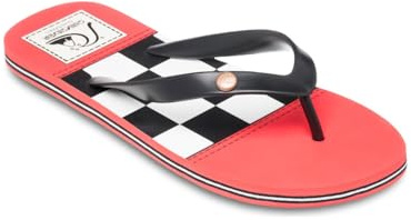 Quiksilver MOLOKAI ORIGINALS. Sandales pour homme, Black Checker, 44 EU, Noir à carreaux, 44 EU