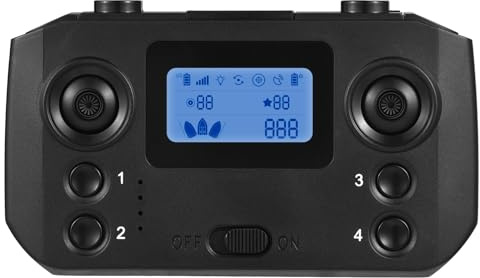 Kavolet Fernbedienung für GPS-Angelköderboot D19 D20 Dual-Hand-LCD