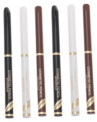 Baluue 6stücke Bartfüllstift Friseurstift Bartstifte Zum Aufstellen Eyelinerstift Bartstiftfüller Bartauffüllstift Für Männer Bartgestaltungswerkzeuge Bartstifte Zum Befüllen