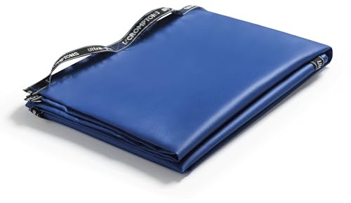 Millercare Flat Reusable Slide Sheet with Handles - Extra Large Flat Sheet for Patient Handling - Washable & Tear-Resistant - Perfect for Hospitals & Home Use (Blue, Bariatric, 200 x 140cm)