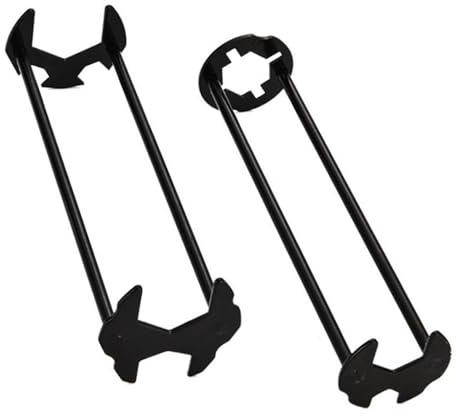 2pcs Basin Wrench, Sink Wrench Set, Universal Wrench, Multifunctional Faucet Wrench with 7 Ports, 360-Degree Rotating Universal Wrench, Four-Claw Hexagon Wrench for Kitchen Bathroom(COLOR:Black)