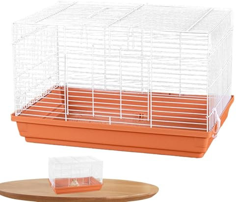 Vllold Hamsterhaus | Großes Gerbil Igel Versteck | Haustierzubehör, Chinchilla-Käfig abnehmbarem Boden zum Schlafen Entspannen