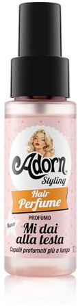 Adorn Mi Dai Alla Testa Profumo per capelli donna, 50 ml | Per tutti i tipi di capelli, Note di bergamotto, arancia e gelsomino, Durata 24 ore, Per capelli luminosi e profumati
