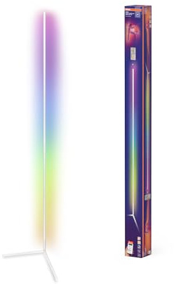 OSRAM SMART WIFI MATTER FLOOR CORNER SLIM WITH REMOTE CONTROL Black 1400 mm RGB + TW