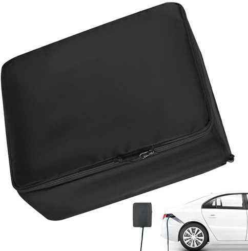 Ayuda de Inicio de Bolsillo de Cable: Bolsa de Almacenamiento para Cables y Accesorios de Ayuda de Arranque, Organizador de Cable Flexible para Viajar con un Recorrido de Vacaciones en automóvil