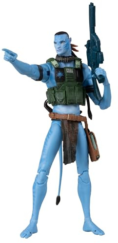 McFarlane Avatar: Fire and Ash Quaritch (Ash Recom) guldetikett 7 actionfigur samlare utgåva