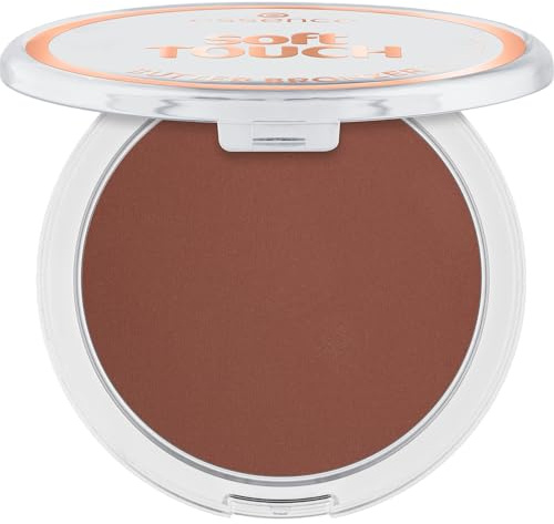 essence mjuk touch butter BRONZER, nr 40, brun, högpigmenterad, omedelbart resultat, naturligt, matt, vegansk, oljefri, utan parabener, utan mikroplastiska partiklar, 1-pack (10 g)