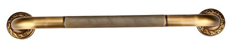 Generic Antique Style Brass Shower Tub Safety Grab Bar, Wall Mounted Bathroom Accessories with Super Strong Grasping Force, for Universal Use in Bathtub and Shower Room