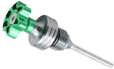 Oljemätstickor Motorcykel Universal Motor Oljemätsticka Påfyllningslock Vevhus Oljenivåmätare För Skoter För GY6 För 110cc För 125cc(Green)