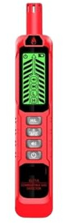 Detector de Gas, Detector de Fugas Gas con Alarma vibración y Sonido portátil, Recargable Pantalla LCD, for Natural Combustible para el Trabajo, el hogar(GL71A)