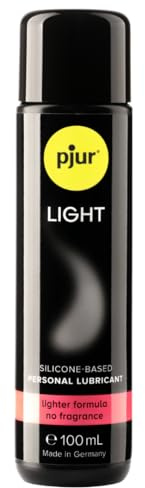 pjur LIGHT - Gleit- & Massagegel auf Silikonbasis - leichte Formulierung für extra lange Gleitfähigkeit und mehr Spaß beim Sex (100ml)