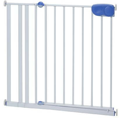 Safety 1st 35017721 - Türschutzgitter mit 2 Verlängerung ( Verstellbereich 71,5 - 90cm)