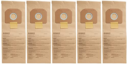 DEWALT DWV9401 Paper Bag for DWV012 Dust Extractor, 5-Pack