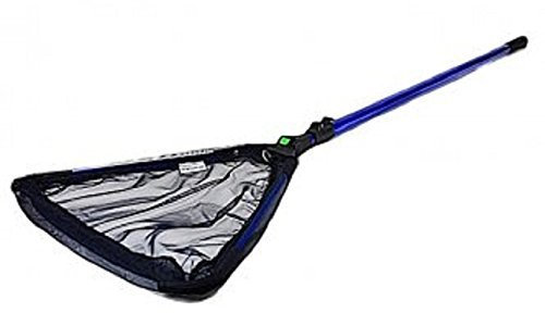 Collapse Telescopic Skimmer Pond Net 35cm Head, Ideal for Skimming Debris & Leaves, Foldable Water Garden Koi Fish Pond Maintenance Net