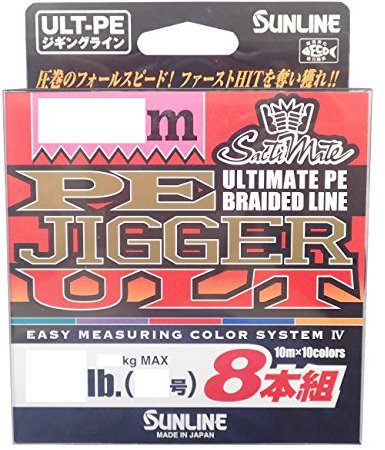 Sunline P.E Line X8 Ultra Jigger 300m P.E 4 60LB (2988)