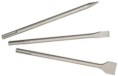 Metabo Set di scalpelli SDS-max Classic – 628413000 – per lavori di scalpello e sfondamento, 3 pezzi